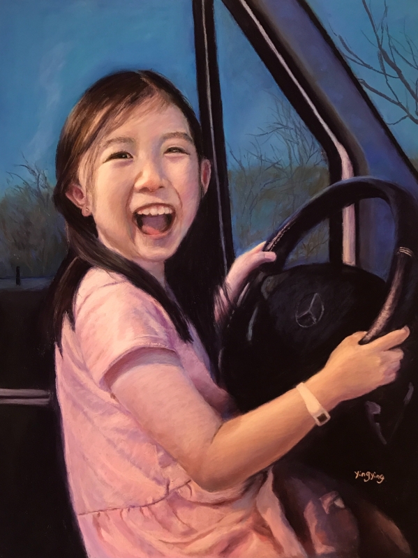 Too Young to Drive by artist Yingying Chen